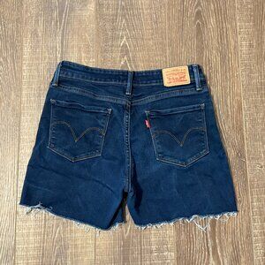 Levi’s Mid Rise Skinny Cutoff Shorts - Size 8